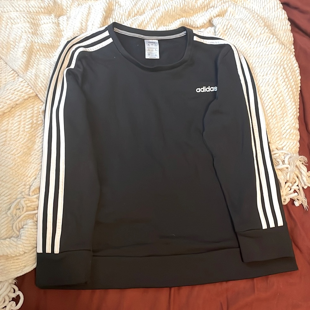 Black adidas pullover